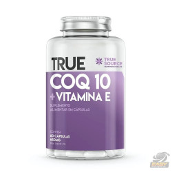 TRUE COQ 10 + VITAMINA E 650MG (60 CAPS) - TRUE SOURCE