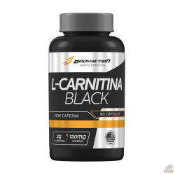 L-CARNITINE BLACK (90 CAPS) - BODY ACTION