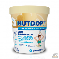 NUTDOP-X CREME DE AMENDOIM (500G) - ELEMENTO PURO