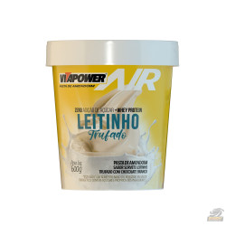 PASTA DE AMENDOIM AIR LEITINHO TRUFADO (600G) - VITAPOWER