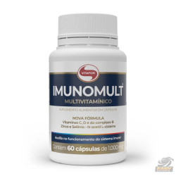 IMUNOMULT MULTIVITAMÍNICO 1000MG (60 CAPS) - VITAFOR