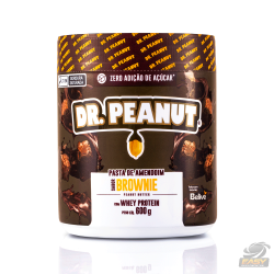 PASTA DE AMENDOIM SABOR BROWNIE COM WHEY PROTEIN (600G) - DR PEANUT-EASY 