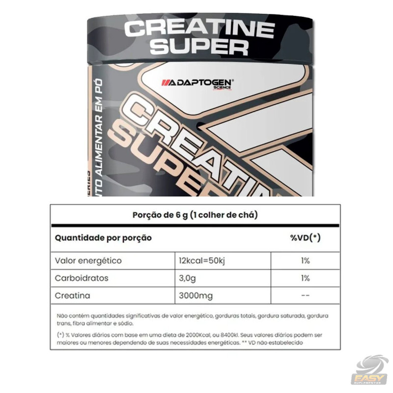 SUPER CREATINE (150G) ADAPTOGEN SCIENCE