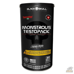 MONSTROUS TESTOPACK (30 PACKS) - BLACK SKULL