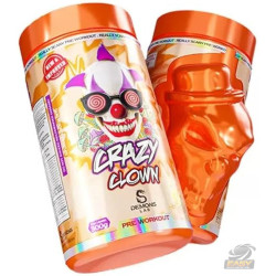 PRÉ TREINO CRAZY CLOWN HALLOWEEN ORANGE (350G) - DEMONS LAB