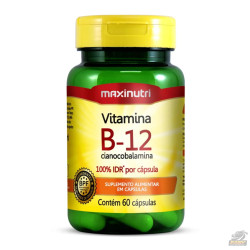 VITAMINA B12 (60 CAPS) - MAXINUTRI