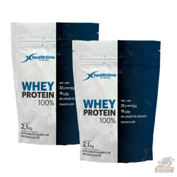 COMBO 2 WHEY PROTEIN 100% (2,1KG) - HEALTH TIME