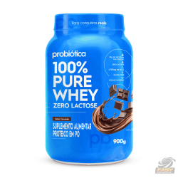 100% PURE WHEY ZERO LACTOSE (900G) - PROBIÓTICA