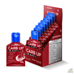 CARB UP GEL BLACK (CAIXA 10 UNIDADE) - PROBIÓTICA