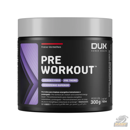 PRE WORKOUT ORIGINAL (PRÉ TREINO - 300G) - DUX NUTRITION