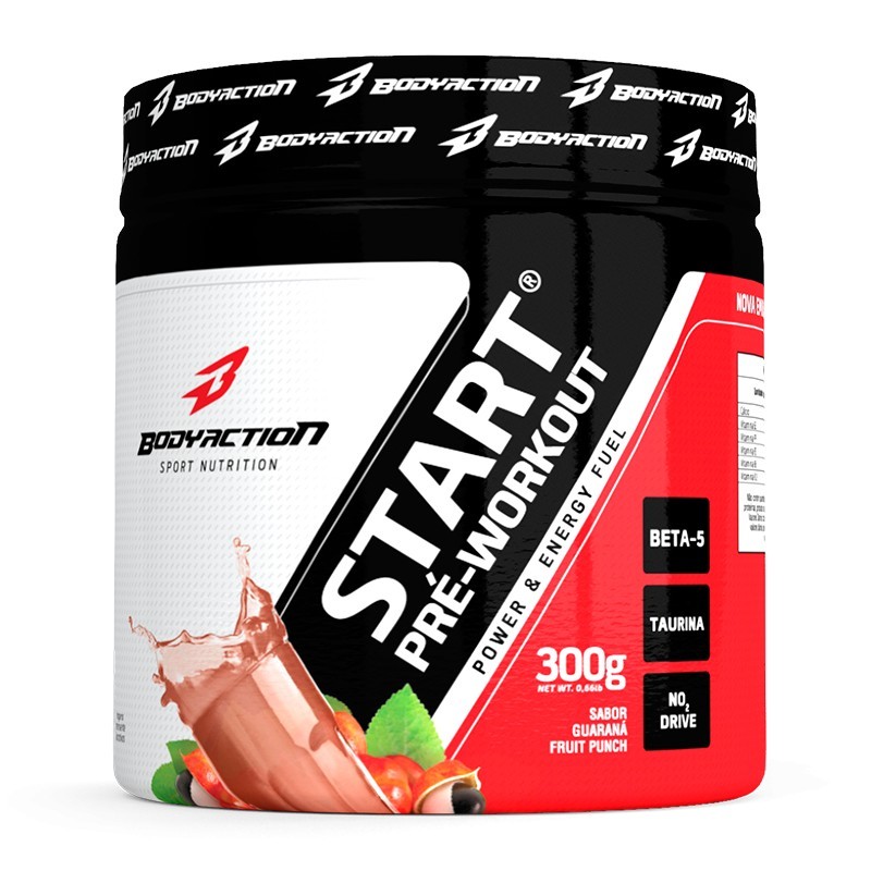 START PRÉ-WORKOUT (300G) - BODY ACTION