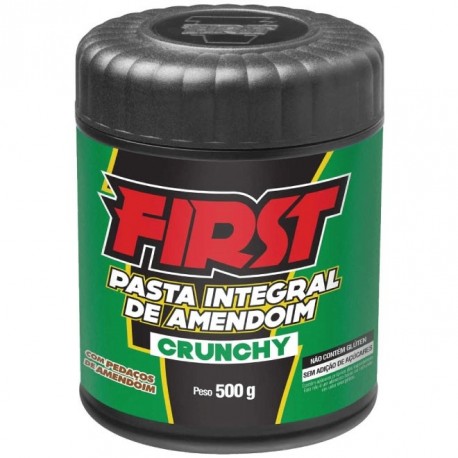 PASTA DE AMENDOIM CRUNCHY FIRST (500G) - SANTA HELENA