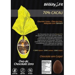 OVO DE PÁSCOA FIT (70% CACAU - 180GR) - BEAUTY FIT