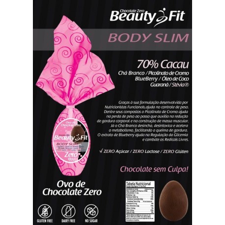 OVO DE PÁSCOA FIT (BODY SLIM - 180GR) - BEAUTY FIT