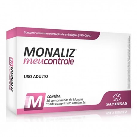 MONALIZ MEU CONTROLE (30 CAPS) - SANIBRAS