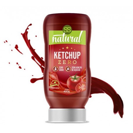KETCHUP ZERO SÓDIO (420G) - SS NATURAL