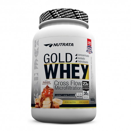 GOLD WHEY (900G) - NUTRATA