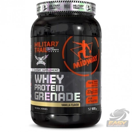 WHEY PROTEIN GRENADE (900G) - MILITARY TRAIL - MIDWAY