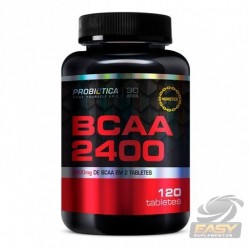 BCAA 2400MG (120 CAPS) - PROBIÓTICA