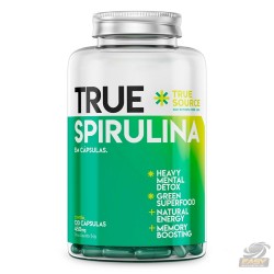 SPIRULINA 500MG (120 CAPS) - TRUE SOURCE