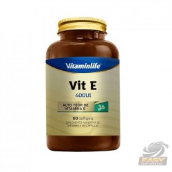 VIT E 400 UI (60CAPS) - VITAMINLIFE