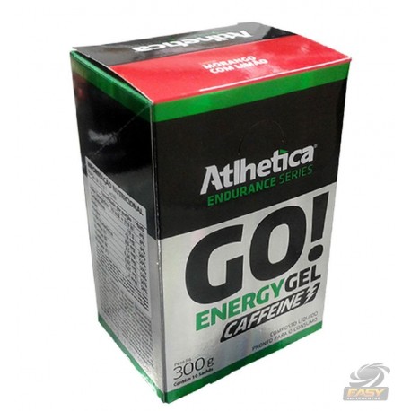 GO! ENERGY GEL CAFFEINE (CAIXA C/ 10 SACHES) - ATLHETICA