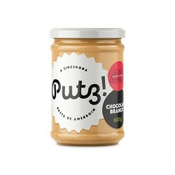 PASTA DE AMENDOIM PUTZ! CHOCOLATE BRANCO (600G) - PUTZ!