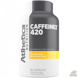 CAFFEINEX 420mg (90 CAPS) - ATLHETICA NUTRITION