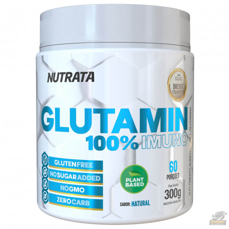GLUTAMIN 100% IMUNO (300G) - NUTRATA