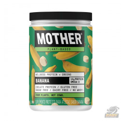 SUPLEMENTO ALIMENTAR WELLNESS & GREENS BANANA - (300G) - MOTHER