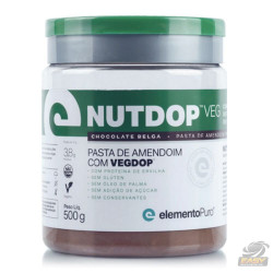 NUTDOP VEG PASTA DE AMENDOIM (500G) - ELEMENTO PURO