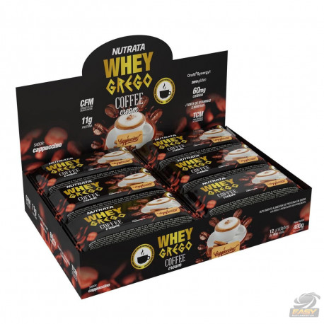 WHEY GREGO BAR COFFEE CREAM (12 UNID) - NUTRATA