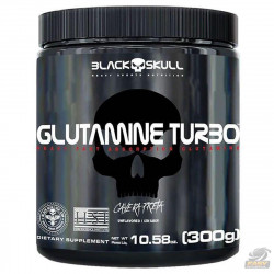GLUTAMINE TURBO (300G) - BLACK SKULL