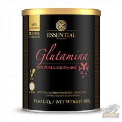 GLUTAMINA 100% PURE (300G) - ESSENTIAL NUTRITION