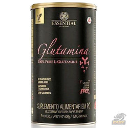 GLUTAMINA 100% PURE (600G) - ESSENTIAL NUTRITION
