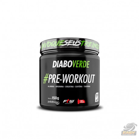 DIABO VERDE INSANO PRÉ WORKOUT (150G) - FTW