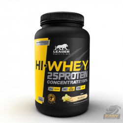 HI-WHEY 25 PROTEIN CONCENTRATE 100% (900G) – LEADER NUTRITION