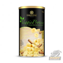 VEGGIE PROTEIN BANANA COM CANELA (462G - 14 DOSES) - ESSENTIAL NUTRITION