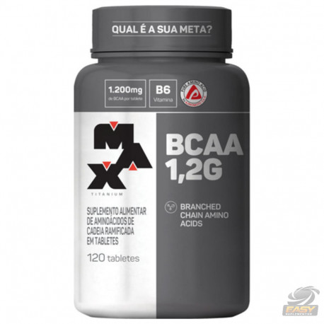 BCAA 1,2g (120 Tabletes) - Max Titanium