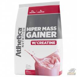 HIPER MASSS GAINER W/CREATINE (3KG) - ATLHETICA NUTRITION