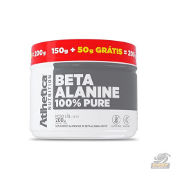 BETA ALANINA 200g (150g + 50g GRÁTIS) – ATLHETICA NUTRITION