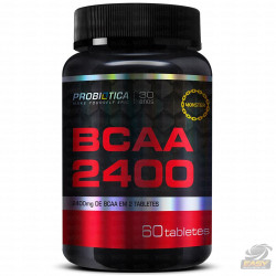 BCAA 2400MG (60 TABS) - PROBIÓTICA