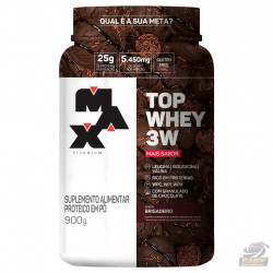 TOP WHEY 3W MAIS SABOR (900G) - MAX TITANIUM