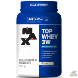 TOP WHEY 3W +PERFORMANCE (900G) - MAX TITANIUM