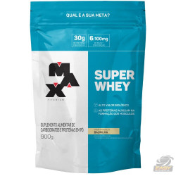 100% WHEY (900G) - MAX TITANIUM