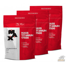 Mass Titanium 17500 (3Kg) - Refil - Max Titanium