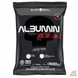 ALBUMIN TURBO REFIL (500G) - BLACK SKULL