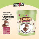 PASTA DE AMENDOIM SWEET SABOR CHOCOLATE E COCO (500G) - POWER 1ONE