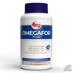 ÔMEGA FOR PLUS (ÔMEGA 3 - 120 CAPS) - VITAFOR