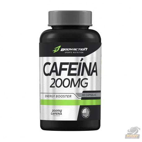 CAFEÍNA 200MG (30 TABS) - BODY ACTION
